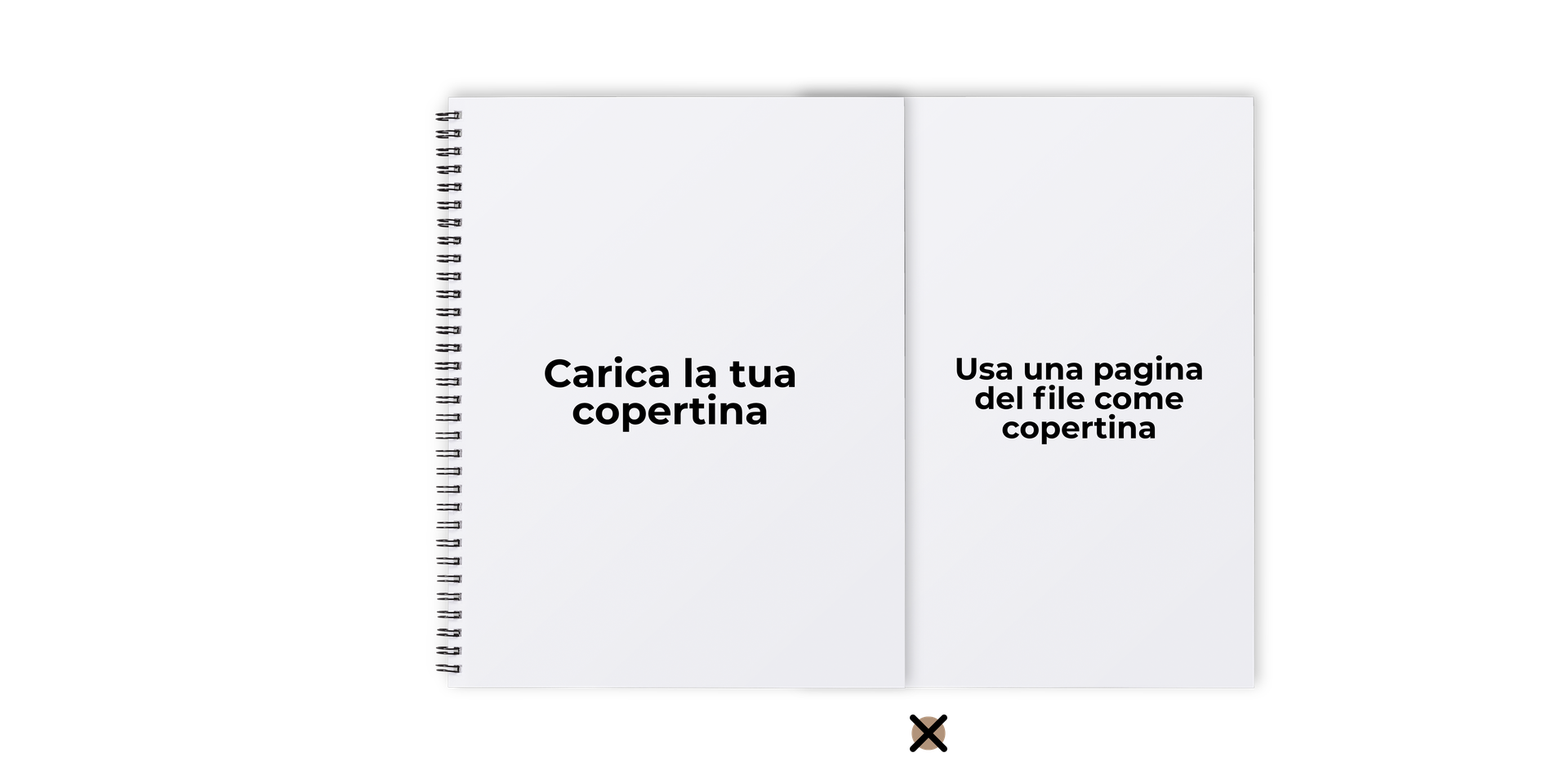 Crea una copertina personalizzata per il tuo notebook